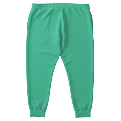 Bright Blue-Green Joggers PLUS (BGG1-BR-ME) - Back PLUS