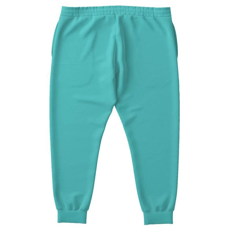 Bright Blue-Green Joggers PLUS (CBG2-BR-ME) - Back PLUS
