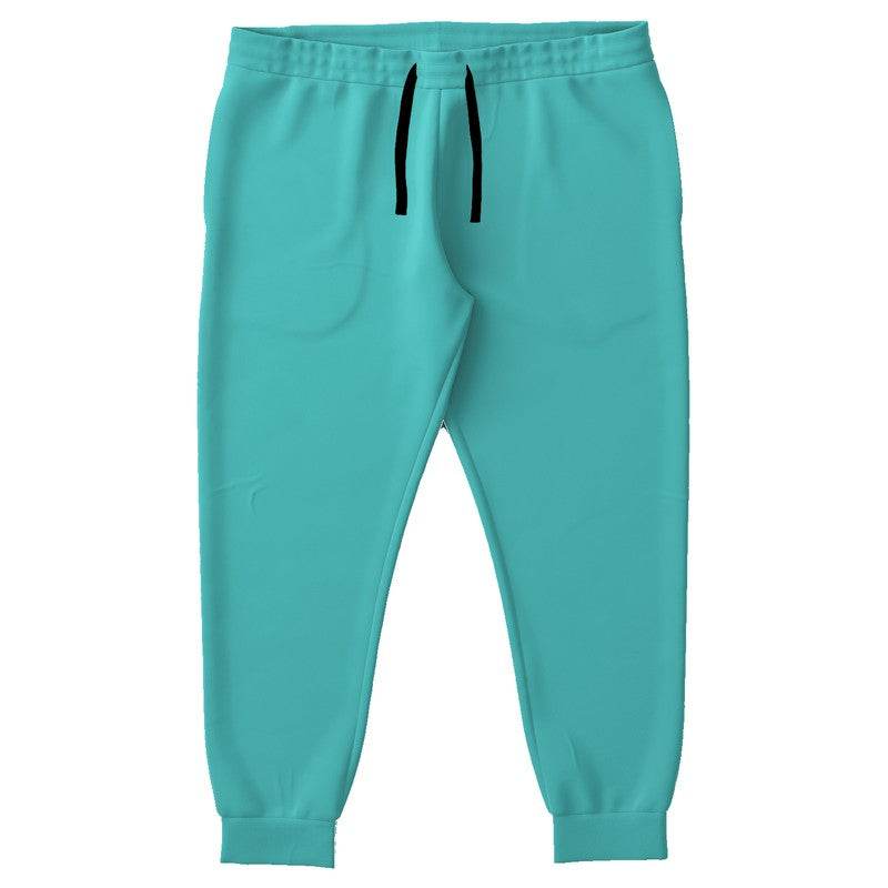 Bright Blue-Green Joggers PLUS (CBG2-BR-ME) - Front PLUS
