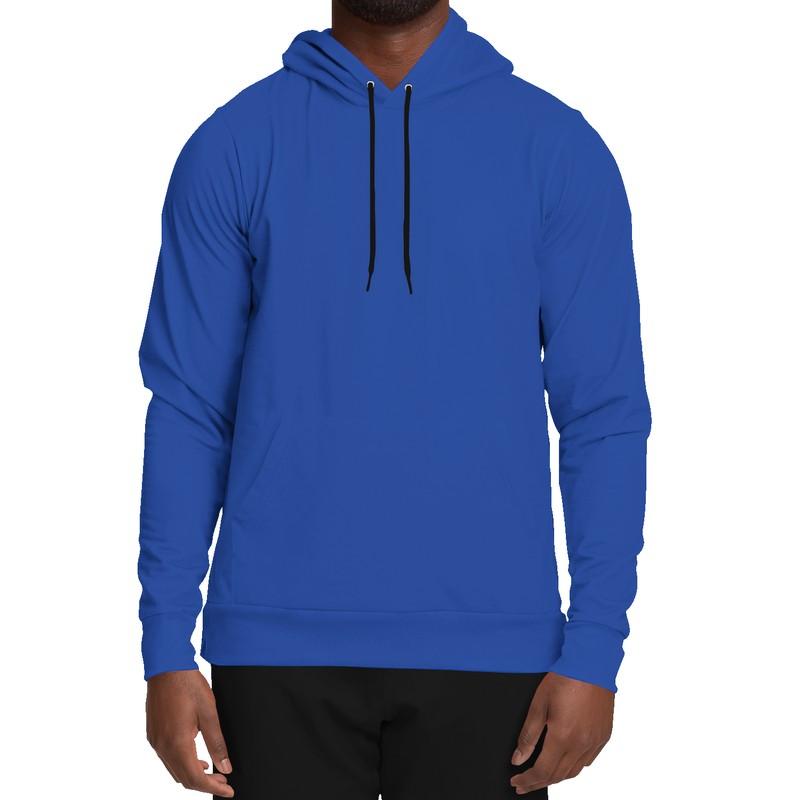 Bright Blue Hoodie (C100M88Y0K0) - Man Front