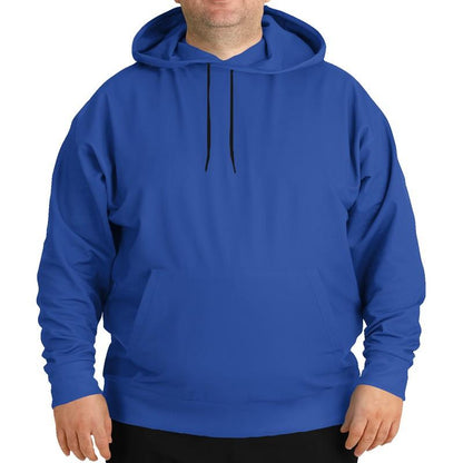 Bright Blue Hoodie (C100M88Y0K0) - Man Front PLUS