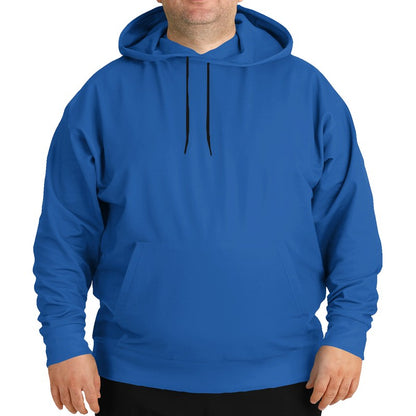 Bright Blue Hoodie PLUS (IB2-BR-ME) - Man Front PLUS