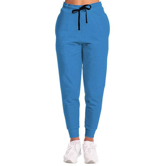 Bright Blue Joggers (IB3-BR-ME) - Woman Front