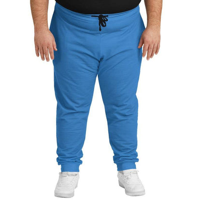 Bright Blue Joggers PLUS (IB3-BR-ME) - Man Front PLUS