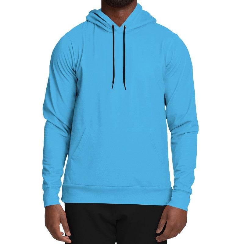 Bright Cyan Hoodie (BC1-BR-ME) - Man Front