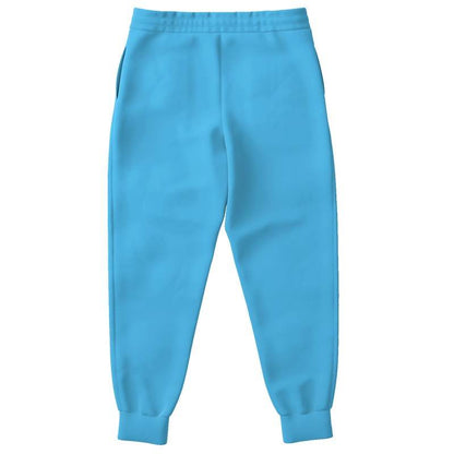 Bright Cyan Joggers (BC1-BR-ME) - Back