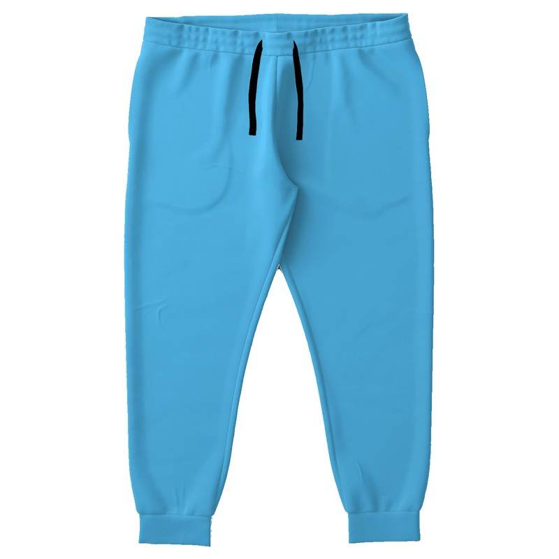 Bright Cyan Joggers PLUS (BC1-BR-ME) - Front PLUS