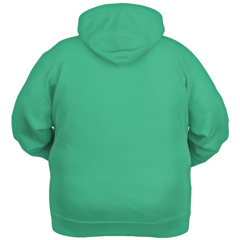 Bright Green Hoodie PLUS (BGG2-BR-ME) - Ghost Back PLUS