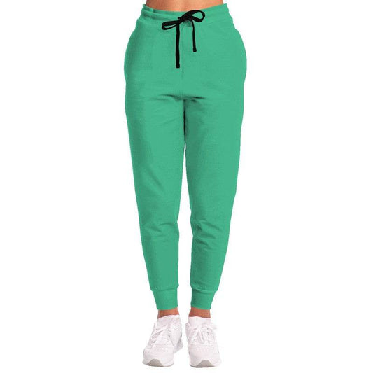 Bright Green Joggers (BGG2-BR-ME) - Woman Front