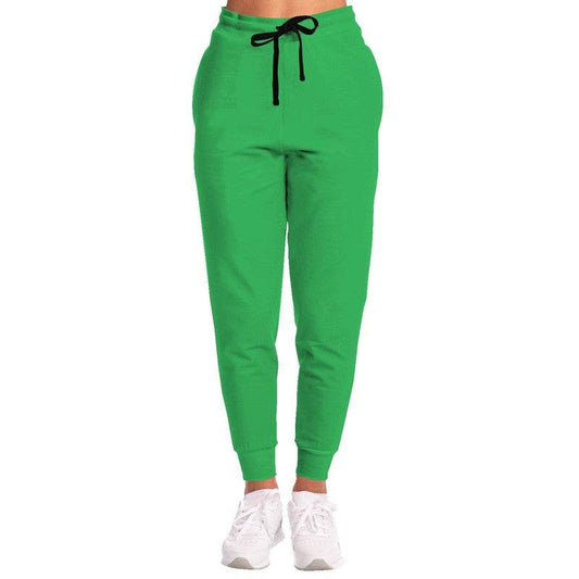 Bright Green Joggers (G-BR-ME) - Woman Front