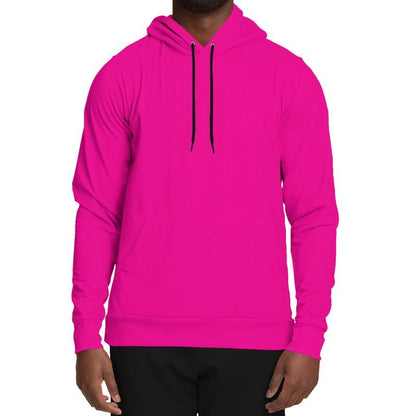 Bright Magenta Hoodie (C0M100Y0K0) - Man Front