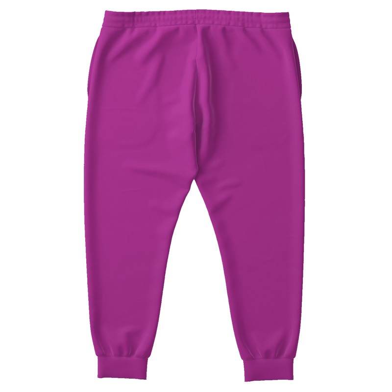 Bright Magenta Joggers PLUS (PIM3-BR-ME) - Back PLUS