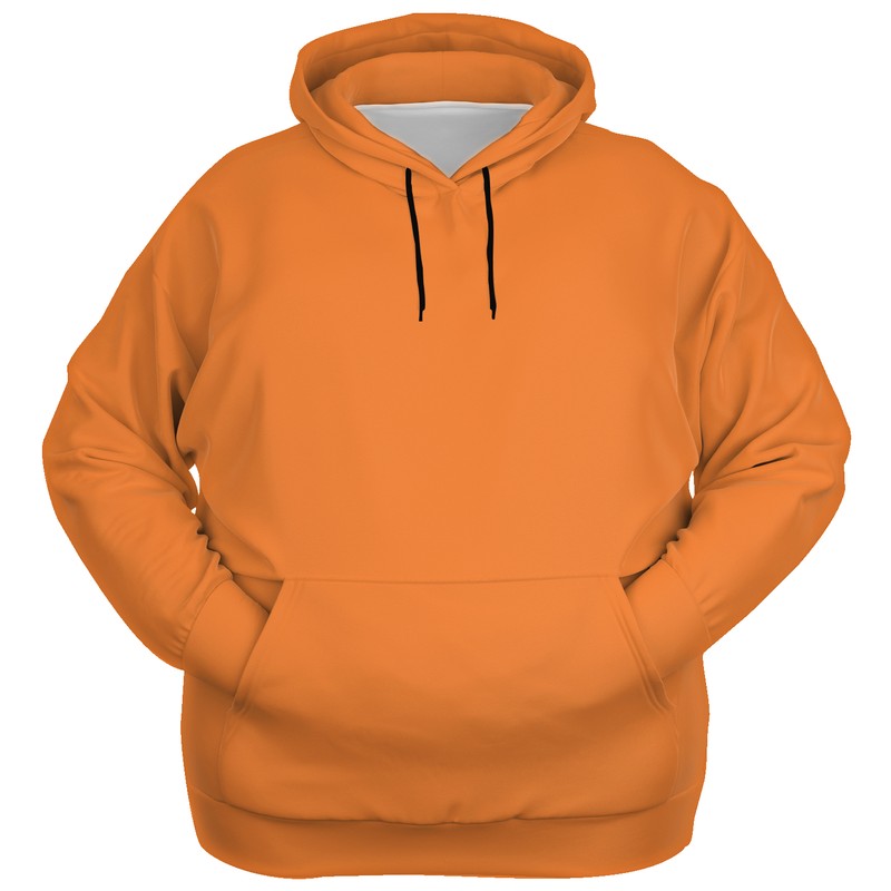 Bright Orange Hoodie PLUS (OR1-BR-ME) - Ghost Front PLUS