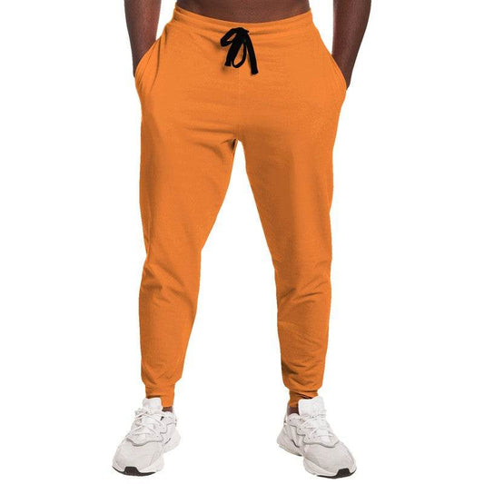 Bright Orange Joggers (OR1-BR-ME) - Man Front