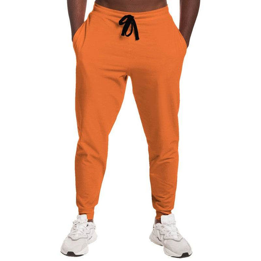 Bright Orange Joggers (OR2-BR-ME) - Man Front