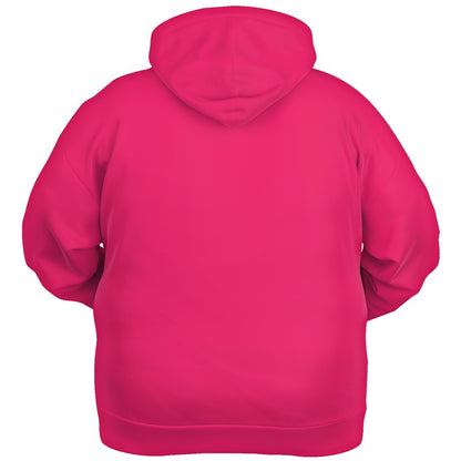 Bright Pink Hoodie PLUS (RPI3-BR-ME) - Ghost Back PLUS