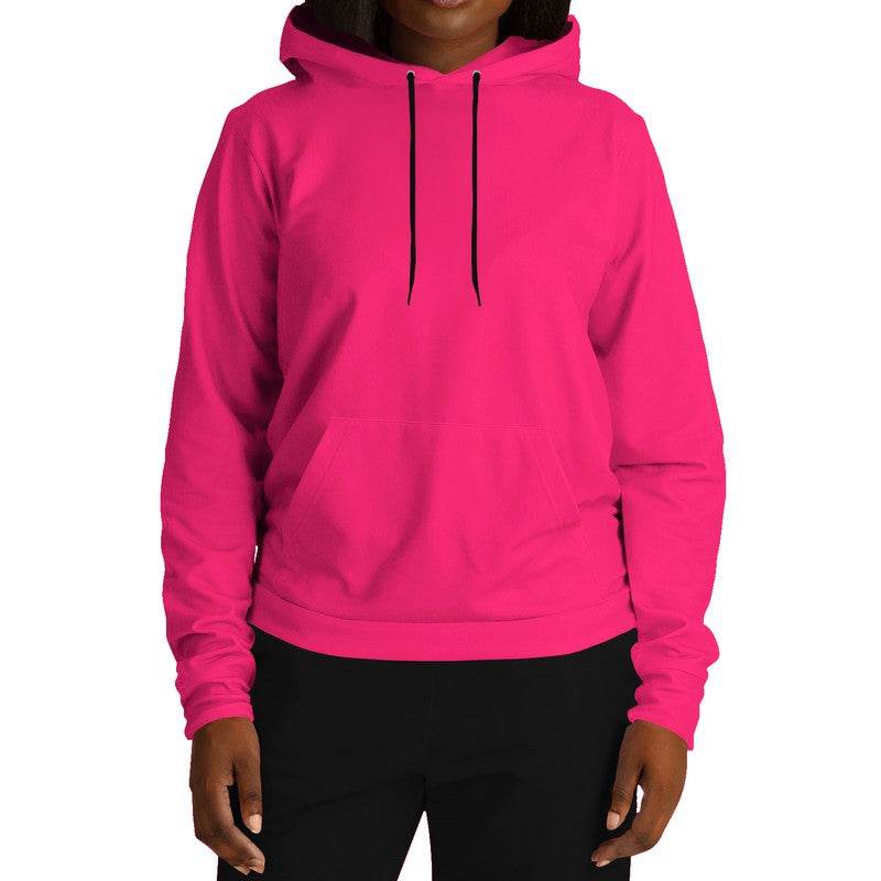 Bright Pink Hoodie (RPI3-BR-ME) - Woman Front