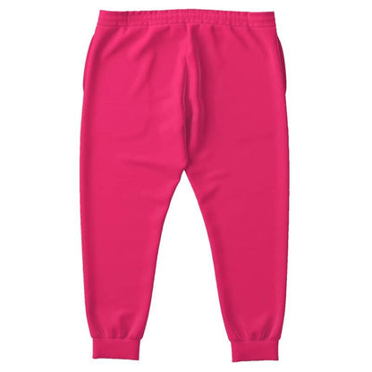 Bright Pink Joggers PLUS (RPI3-BR-ME) - Back PLUS