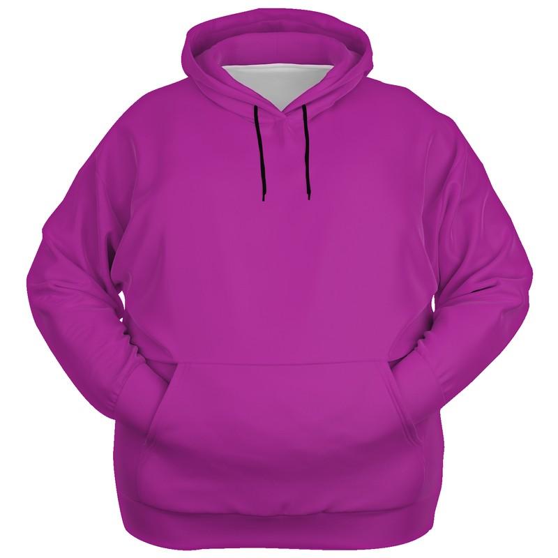 Bright Purple Hoodie (C38M100Y0K0) - Ghost Front PLUS