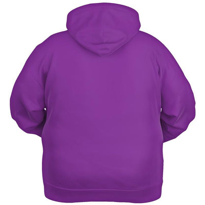 Bright Purple Hoodie (C62M100Y0K0) - Ghost Back PLUS