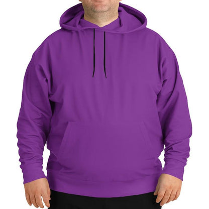 Bright Purple Hoodie (C62M100Y0K0) - Man Front PLUS