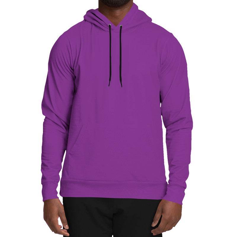 Bright Purple Hoodie (MPU1-BR-ME) - Man Front