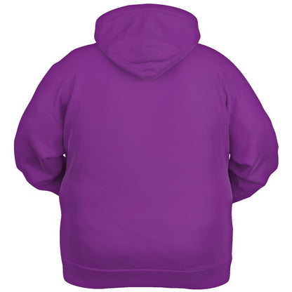 Bright Purple Hoodie PLUS (MPU1-BR-ME) - Ghost Back PLUS