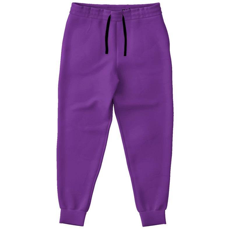 Bright Purple Joggers (MPU2-BR-ME) - Front
