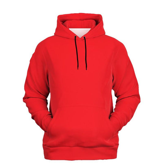 Bright Red Hoodie (C0M100Y100K0) - Ghost Front