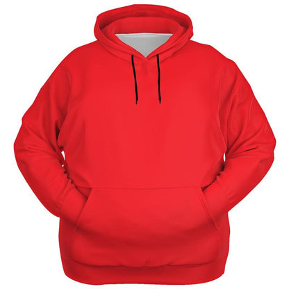 Bright Red Hoodie (C0M100Y100K0) - Ghost Front PLUS