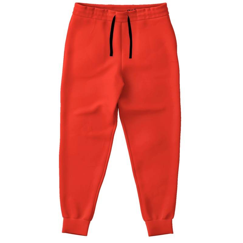 Bright Red Joggers (R-BR-ME) - Front
