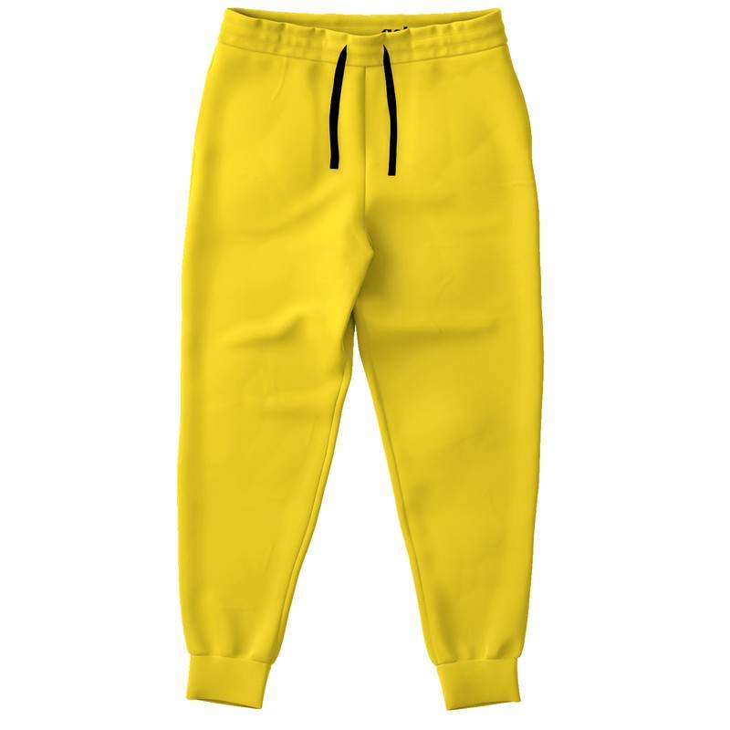 Bright Yellow Joggers (LY3-BR-ME) - Front