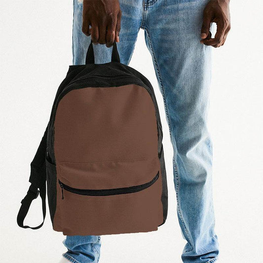 Bronze Copper Canvas Backpack (OR2-FM-MD) - Man Holding
