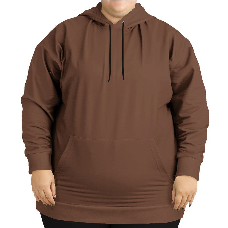 Bronze Copper Hoodie PLUS (OR2-FM-MD) - Woman Front PLUS