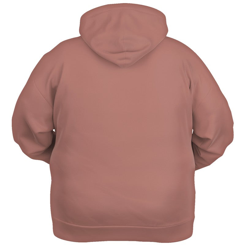 Brown-Pink Hoodie PLUS (R-FM-ML) - Ghost Back PLUS