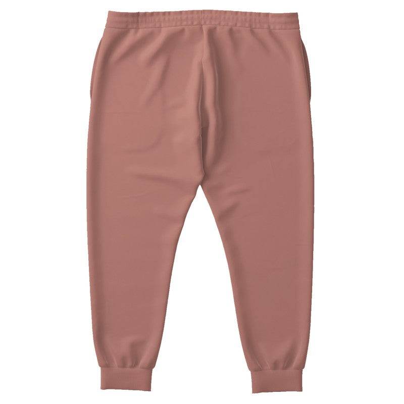 Brown-Pink Joggers PLUS (R-FM-ML) - Back PLUS