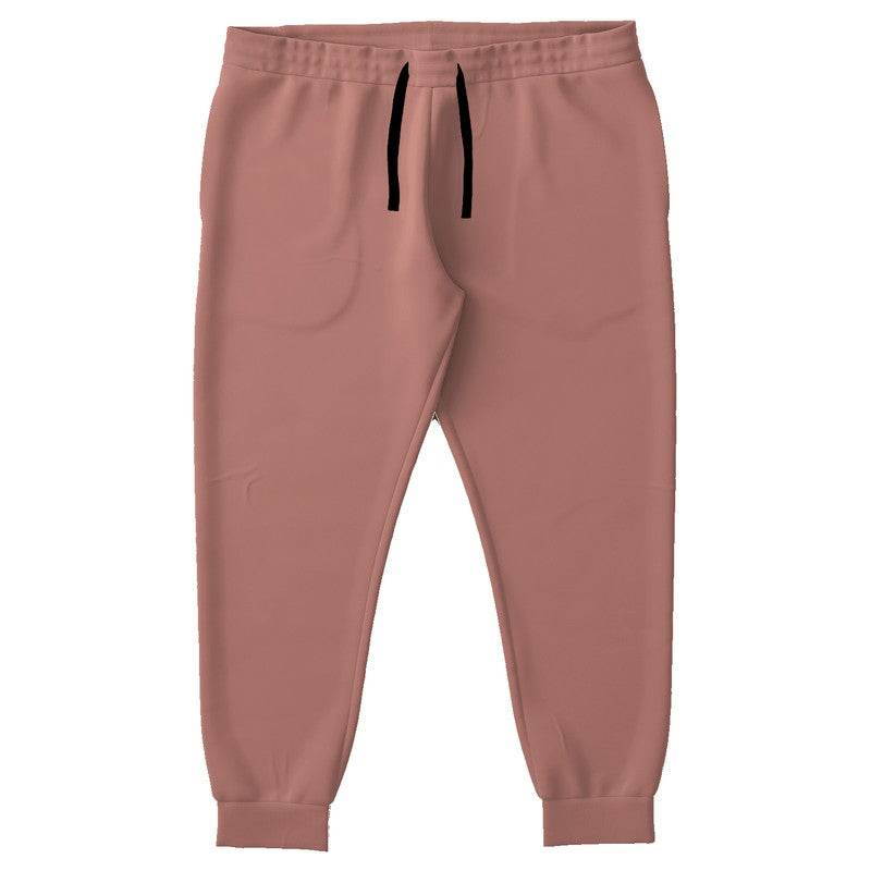 Brown-Pink Joggers PLUS (R-FM-ML) - Front PLUS