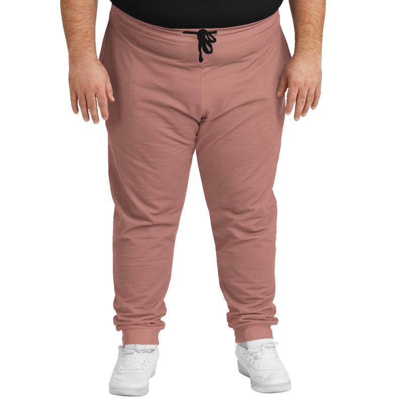 Brown-Pink Joggers PLUS (R-FM-ML) - Man Front PLUS