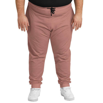 Brown-Pink Joggers PLUS (R-FM-ML) - Man Front PLUS