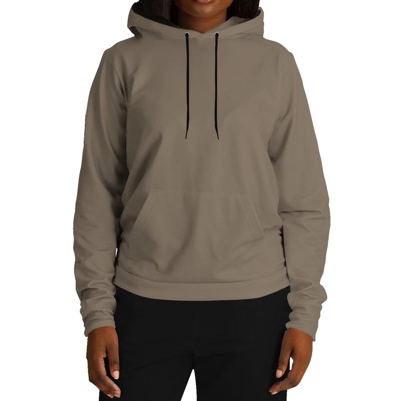 Brown Blank Hoodie (C0M15Y30K60) - Woman Front