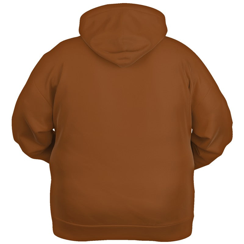 Brown Hoodie PLUS (OR1-ME-DE) - Ghost Back PLUS