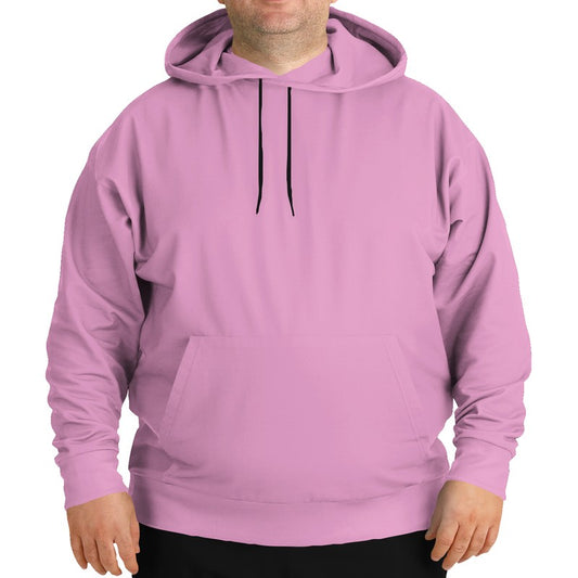 Bubblegum Pink Hoodie PLUS (PIM2-MU-LI) - Man Front PLUS