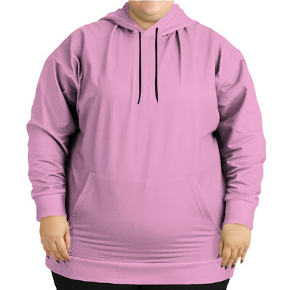 Bubblegum Pink Hoodie PLUS (PIM2-MU-LI) - Woman Front PLUS