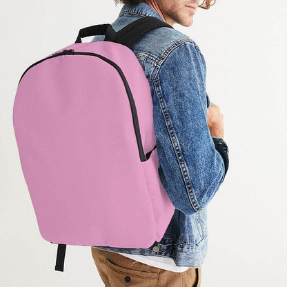 Bubblegum Pink Waterproof Backpack (PIM2-MU-LI) - Man CloseUp