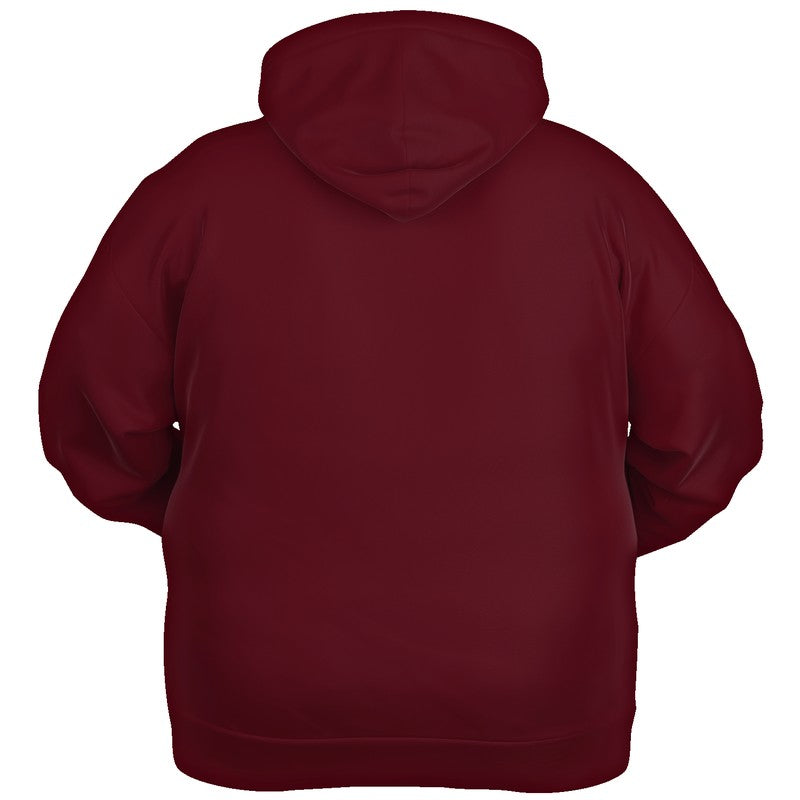 Burgundy Hoodie PLUS (RPI2-MU-DE) - Ghost Back PLUS