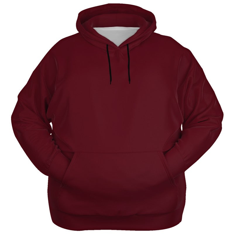 Burgundy Hoodie PLUS (RPI2-MU-DE) - Ghost Front PLUS
