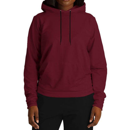 Burgundy Hoodie (RPI2-MU-DE) - Woman Front