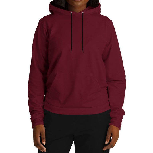 Burgundy Hoodie (RPI2-MU-DE) - Woman Front