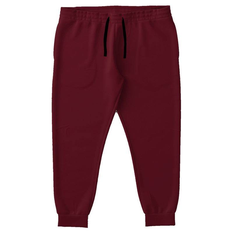 Burgundy Joggers PLUS (RPI2-MU-DE) - Front PLUS