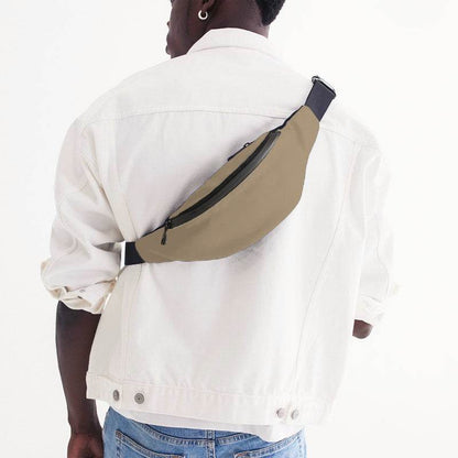Burlap Belt Bag (YO2-FM-ML) - Man Back